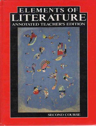 Book Elements of Literature - Annotated Teacher's Edition (Second Course) free