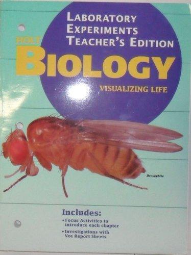 Book Holt Biology Visualizing Life (laboratory Experiments Teacher's Edition) free