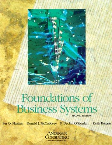 Book Foundations of Business Systems free