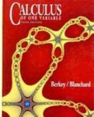 Book Calculus of one variable free