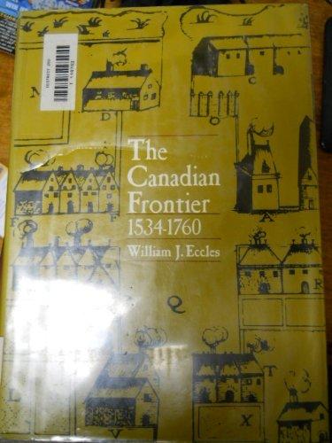 Book Histories of the American Frontier: The Canadian Frontier 1534-1760 free