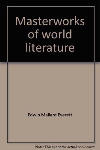 Book Masterworks Of World Literature free