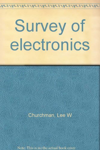 Book Survey Of Electronics free