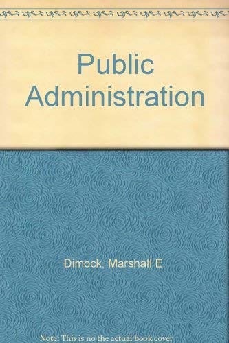 Book Public Administration free