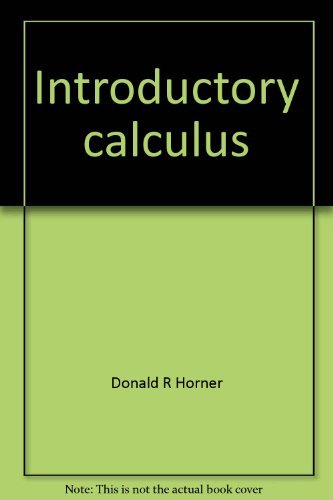 Book Introductory calculus free