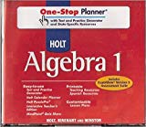 Book One-Stop Planner CD-ROM Alg 1 2007 (Holt Algebra 1) free