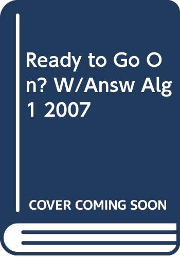 Book Algebra 1: Ready to Go on? Intervention and Enrichment, with Answer Key free