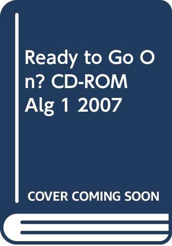 Book Holt Algebra 1: Ready to Go On? CD-ROM free