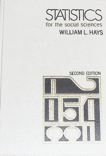 Book Statistics for the social sciences free