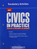 Book Vocabulary Activities (Civics in Practice Principles of Government and Economics) free