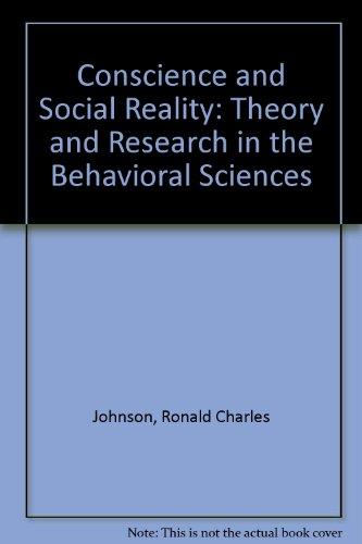 Book Conscience, contract, and social reality;: Theory and research in behavioral science, free