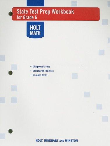 Book Holt Mathematics Course 1: State Test Prep Workbook free