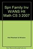 Book Holt Mathematics Course 3: Actividades de apoyo familiar free