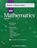 Book Chap Res Bk 14 W/ans Holt Math Cs 3 2007 free