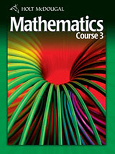 Book Holt Mathematics Course 3 Chapter Resources free