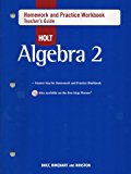 Book Holt Algebra 2: Homework And Practice Workbook Teachers Guide free