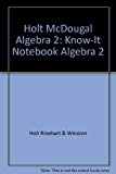 Book Holt Algebra 2: Know-It Notebook free