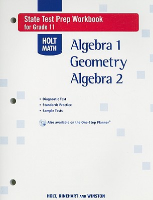 Book Holt Algebra 2: State Test Prep Workbook for Grade 11 free