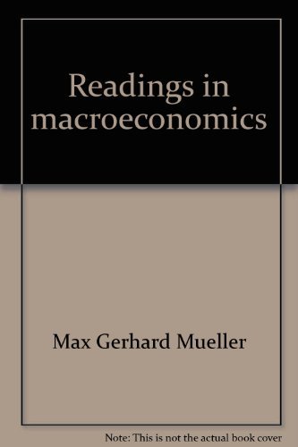 Book Readings In Macroeconomics (economic Series) free
