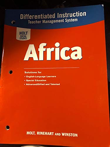 Book Diff Inst/Syst Hss: Africa 2007 (World Regions: Africa) free