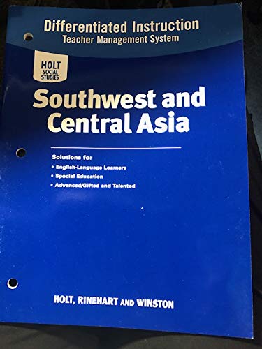 Book Diff Inst Hss: SW&C Asia 2007 (World Regions: Southwest and Central Asia) free