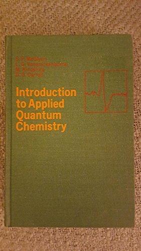 Book Introduction to applied quantum chemistry free