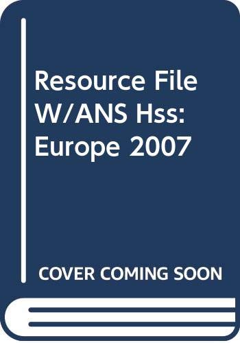 Book Holt Social Studies: Europe and Russia: Resource Files with Answer Key free