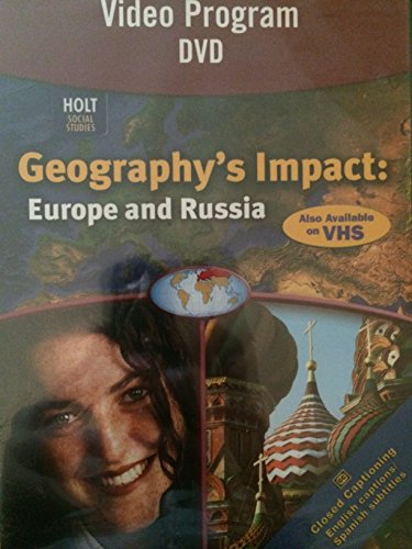 Book World Geography: Geography's Impact Video Program DVD Europe and Russia free