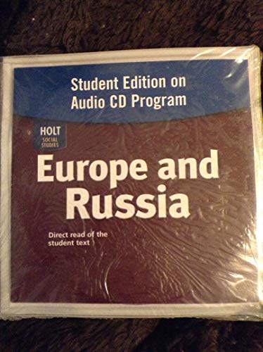 Book World Geography: Student Edition Audio CD Program Europe and Russia free