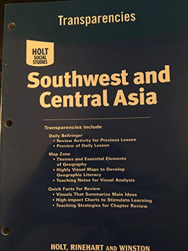 Book World Geography: Southwest And Central Asia: Transparencies free
