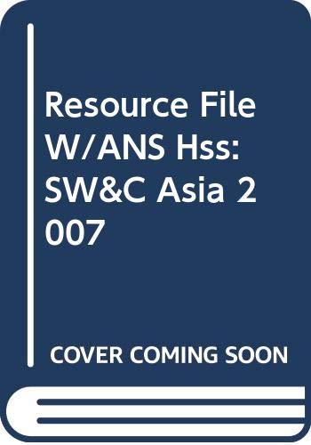 Book World Geography: Southwest and Central Asia: Resource Files with Answer Key free