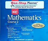 Book Holt Mathematics Course 2: One-Stop Planner with ExamView Assessment Suite & State-Specific Resources CD free
