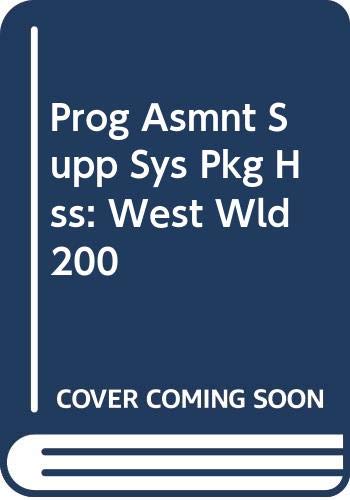Book World Regions: Western World: Program Assessment Support System Package free Book World Regions: Western World: Program Assessment Support System Package free