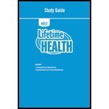 Book Holt Lifetime Health Study Guide free