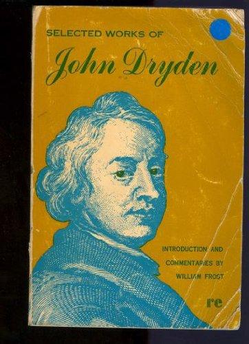 Book John Dryden Selected Works (Rinehart Editions) free