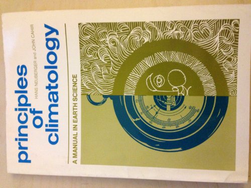 Book Principles of climatology;: A manual in earth science free