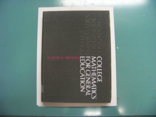 Book College Mathematics for General Education free