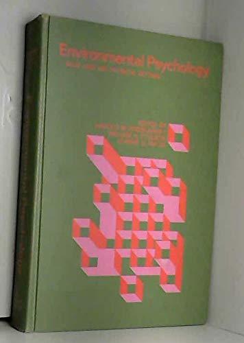 Book Environmental psychology: man and his physical setting free