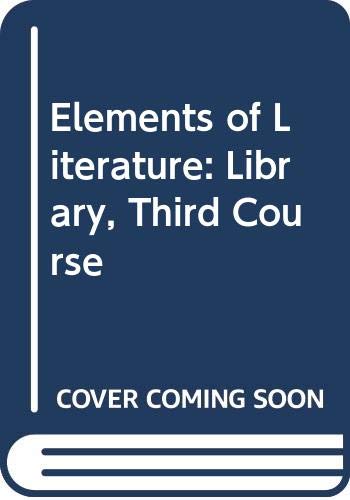 Book Elements of Literature: Audio CD Library Third Course free