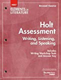 Book Holt Assessment, Writing, Listening and Speaking, Second Course, Grade 8 free