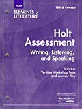 Book Elements of Literature: Assessment Third Course free