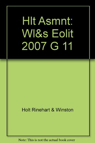 Book Elements of Literature: Assessment Fifth Course free