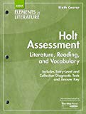Book Elements of Literature: Assessment Sixth Course free