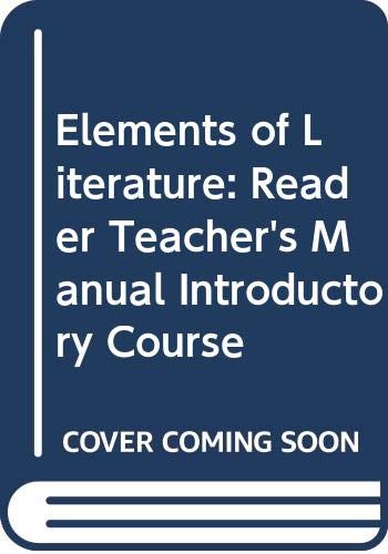Book Elements of Literature: Reader Teacher's Manual Introductory Course free