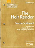 Book Elements of Literature: Reader Teacher Manual Grade 7 First Course free