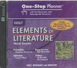 Book Elements of Literature: One Stop Planner with Test Generator and State Specific Resources CDROM Grade 9 Third Course free