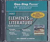 Book Elements of Literature: One Stop Planner with Test Generator and State Specific Resources CDROM Grade 10 Fourth Course free