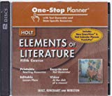 Book Elements of Literature: One Stop Planner with Test Generator and State Specific Resources CDROM Grade 11 Fifth Course free