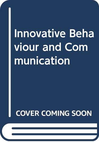 Book Innovative Behavior and Communication (Case Studies in Cultural Anthropology) free