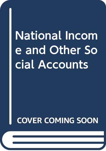 Book National Income And Other Social Accounts free Book National Income And Other Social Accounts free